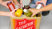 Salvation Army Canned Food Drive for ECCA